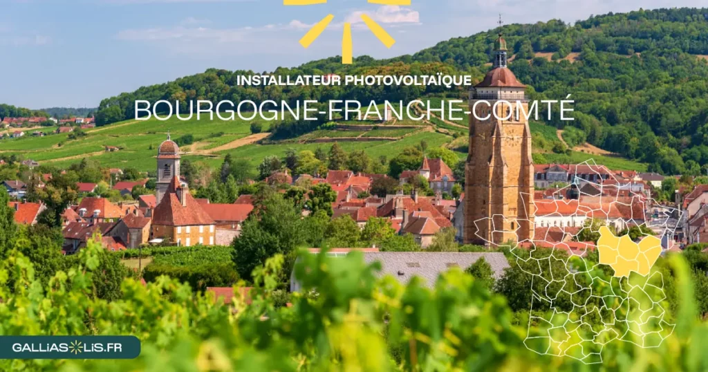 Panneaux solaires en Bourgogne-Franche-Comté