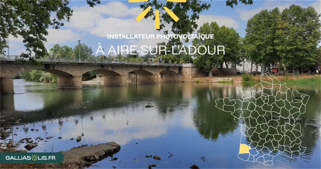 Panneaux solaires à Aire-sur-l'Adour