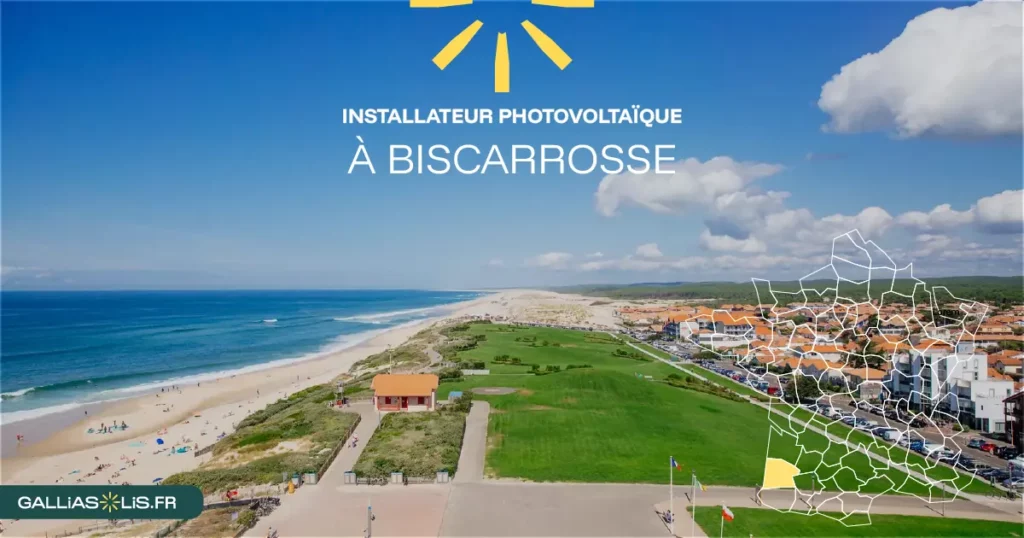 Panneaux solaires à Biscarrosse