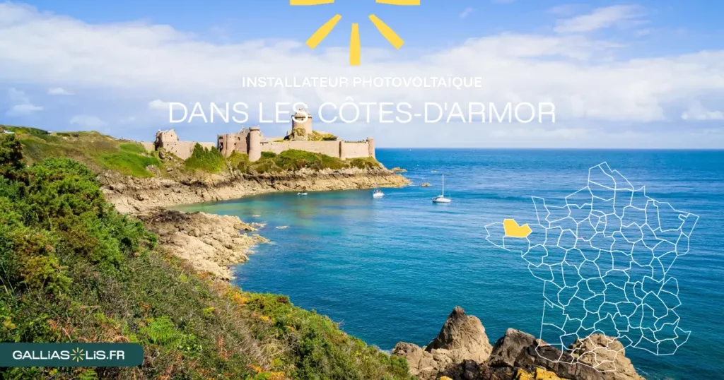 Panneaux solaires dans les Côtes-d'Armor