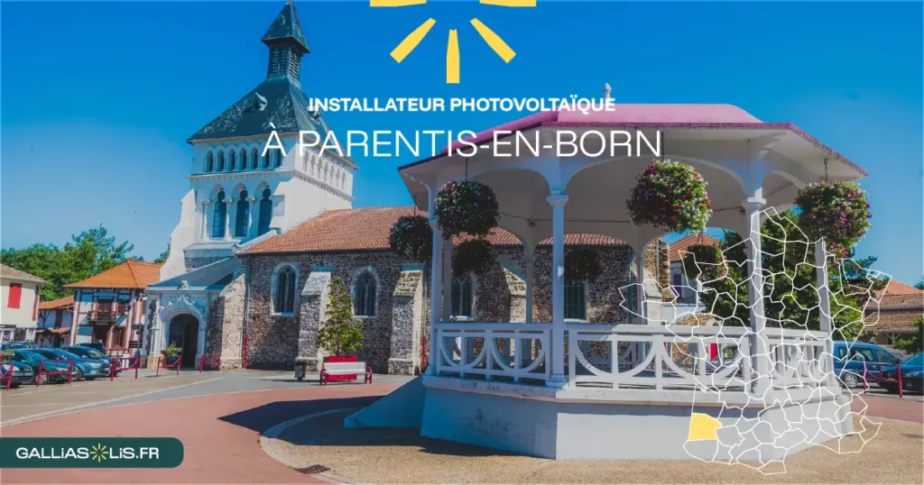 Panneaux solaires à Parentis-en-Born