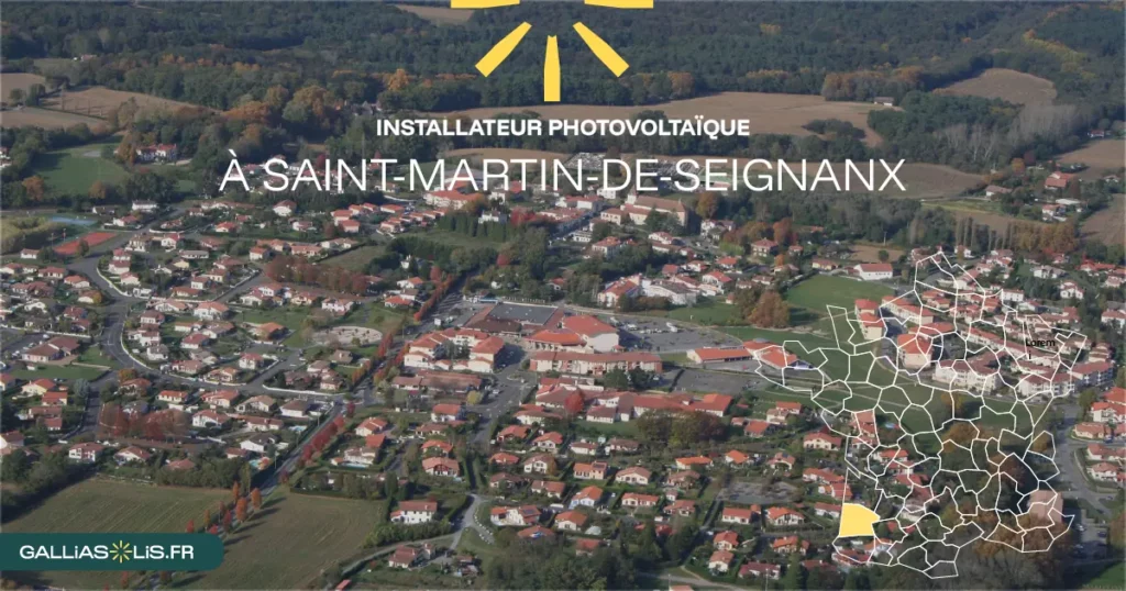 Panneaux solaires à Saint-Martin-de-Seignanx