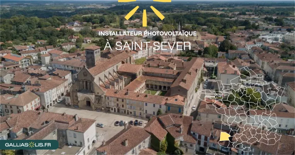 Panneaux solaires à Saint-Sever