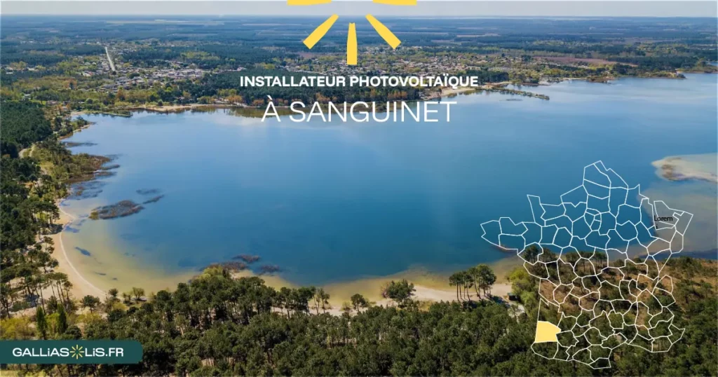 Panneaux solaires à Sanguinet