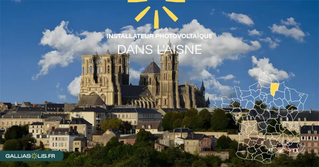 Panneaux solaires dans L'Aisne