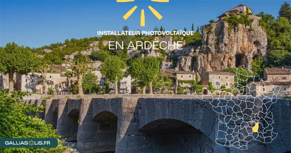 Panneaux solaires en Ardèche