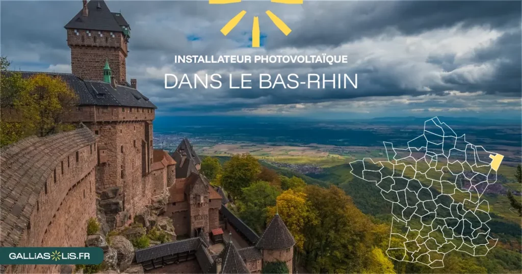 Panneaux solaires dans le Bas-Rhin