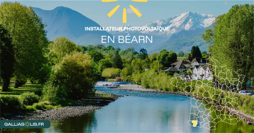 Panneaux solaires en Béarn