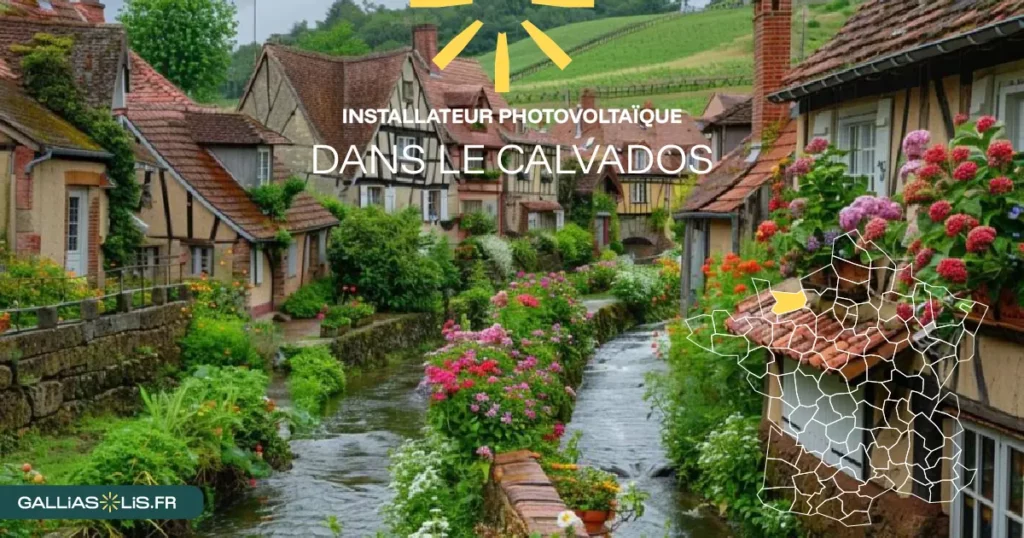Panneaux solaires dans le Calvados