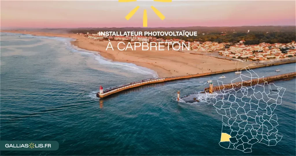Panneaux solaires à Capbreton