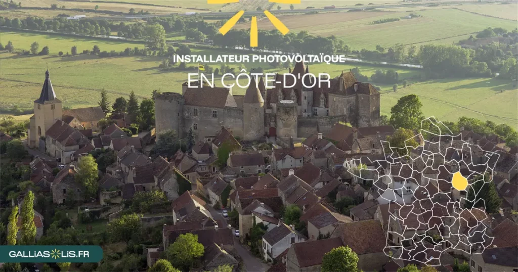 Panneaux solaires en Côte-d'Or
