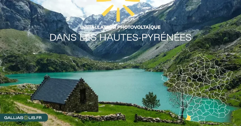 Panneaux solaires dans les Hautes-Pyrénées