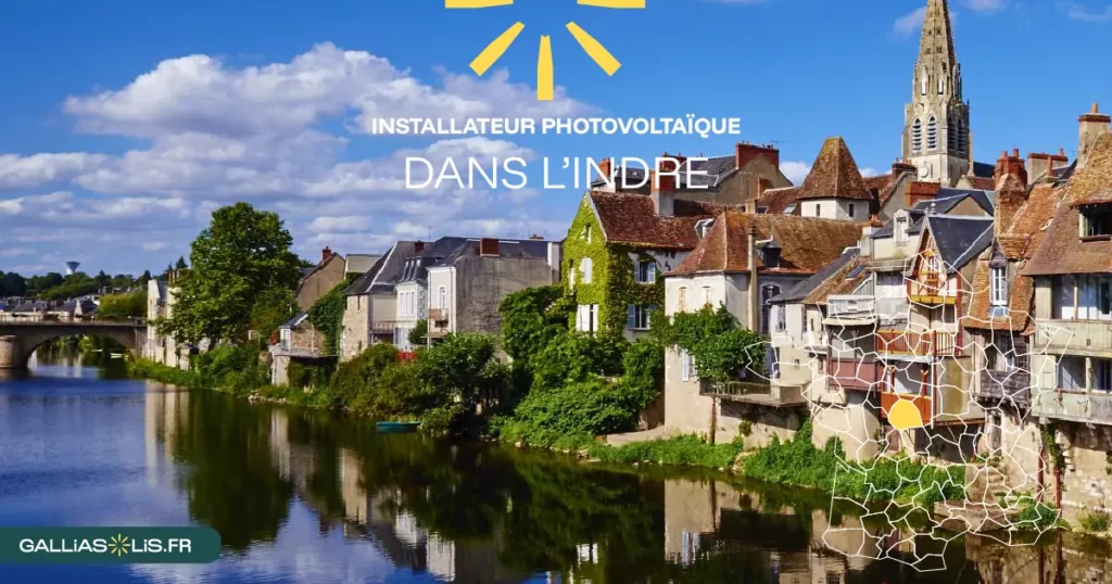 Panneaux solaires dans l'Indre