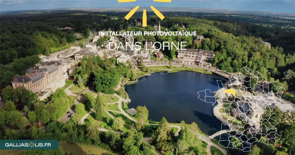 Panneaux solaires dans l'Orne