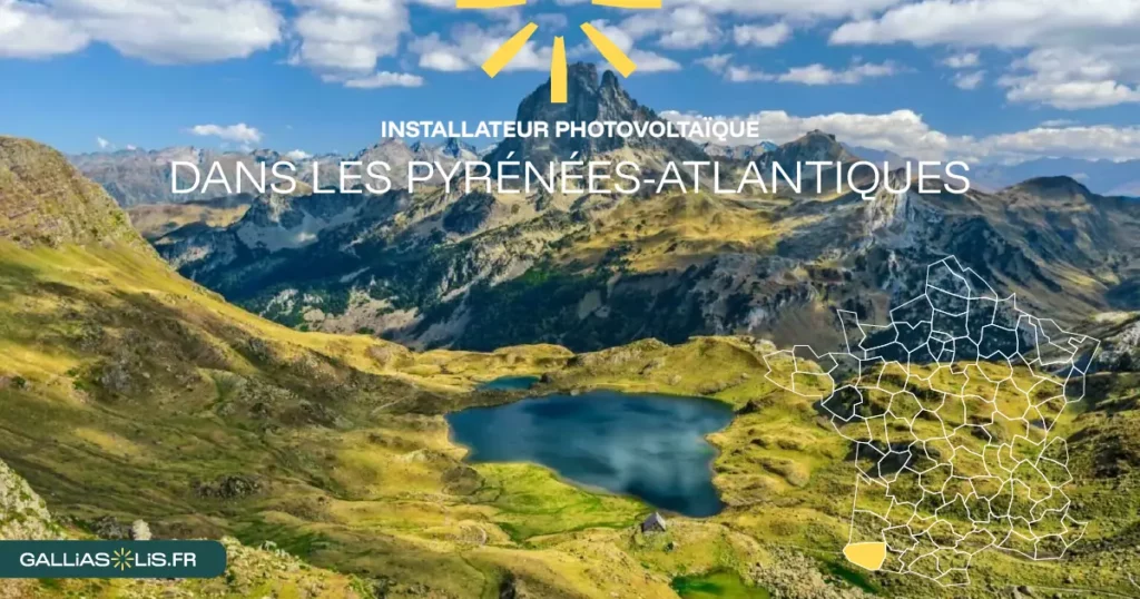 Panneaux solaires dans les Pyrénées-Atlantiques
