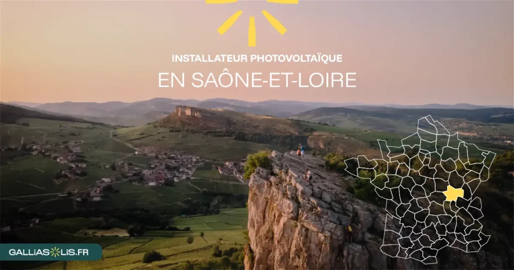 Panneaux solaires en Saône-et-Loire