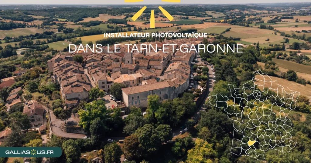 Panneaux solaires dans le Tarn-et-Garonne