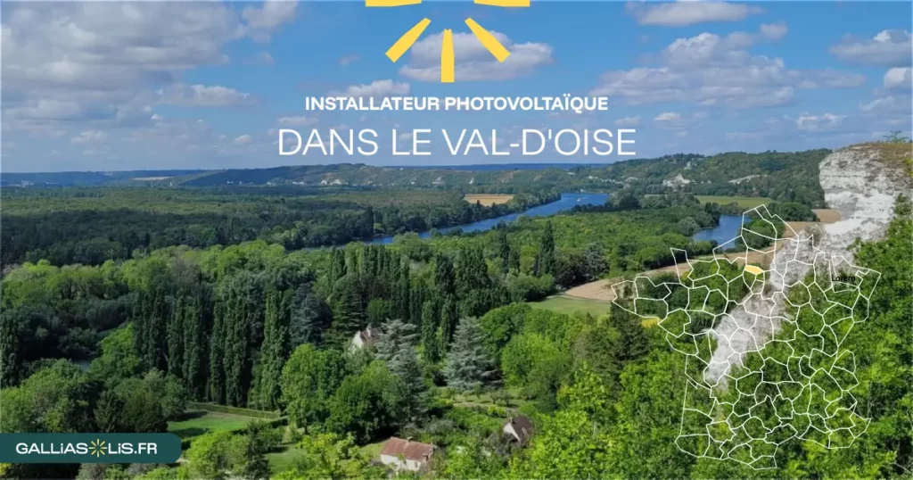 Panneaux solaires dans le Val-d'Oise