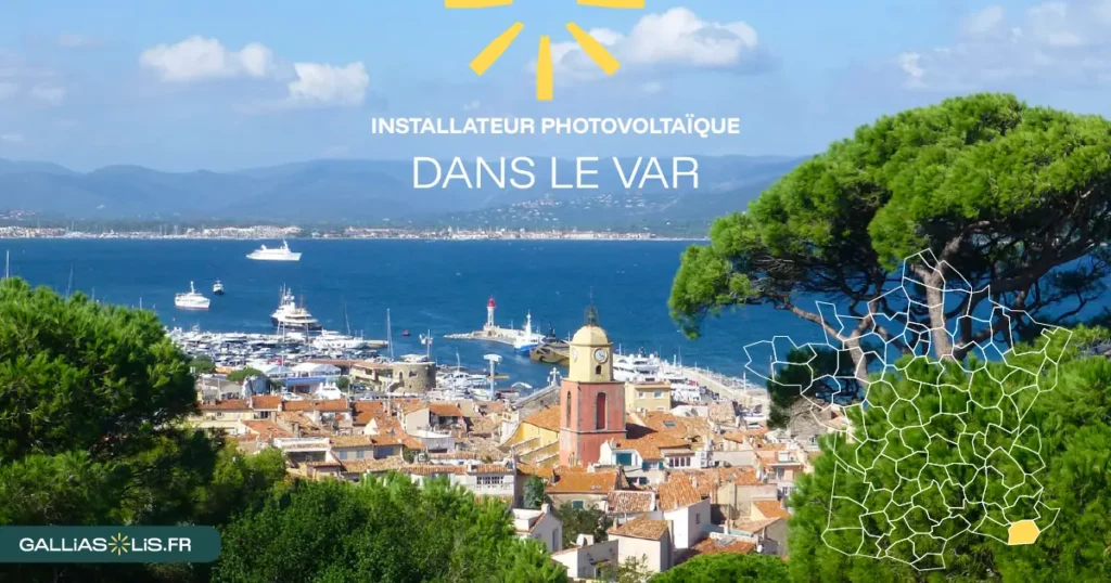 Panneaux solaires dans le Var