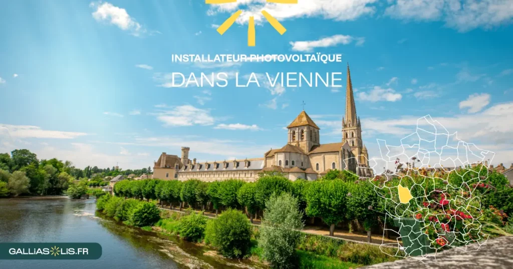 Panneaux solaires dans la Vienne